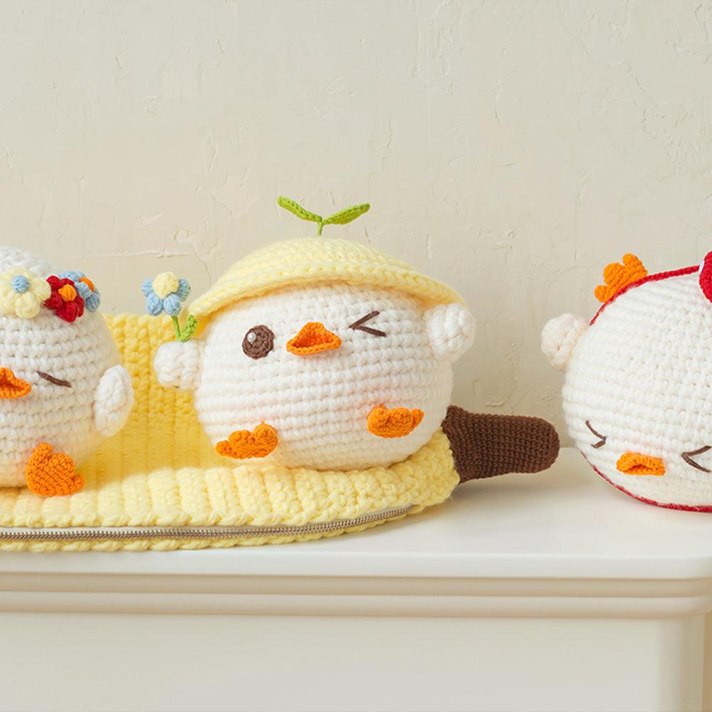 Fruit and Vegetable Pillow Doll Crochet Kit - HiCrochet