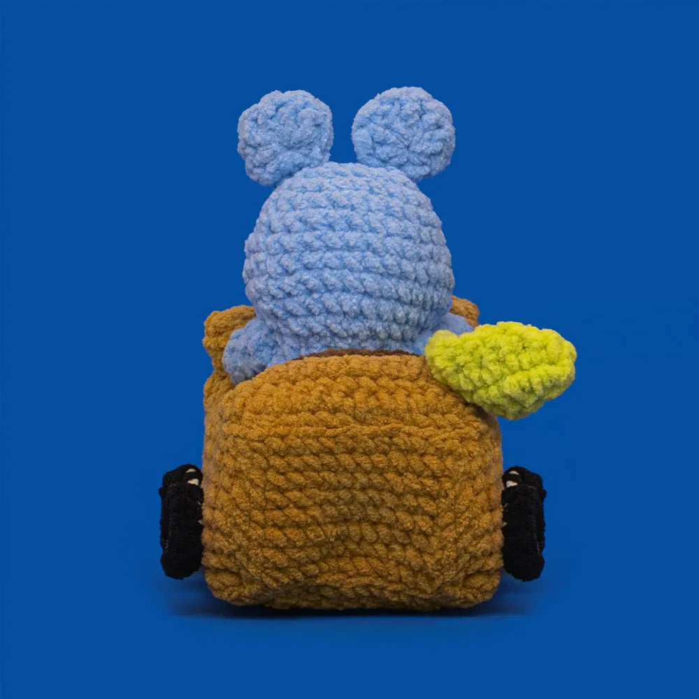 Koala Racing Car Crochet Kit