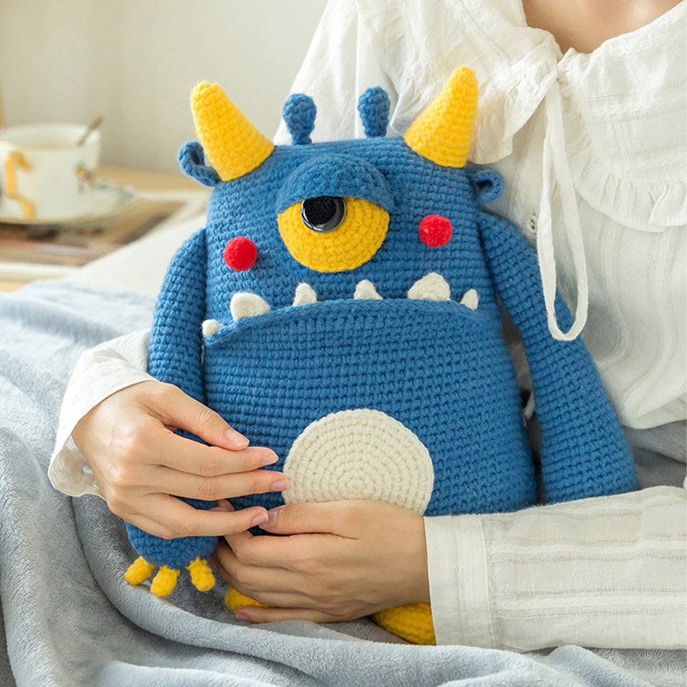 Amigurumi Animal Monster Pillow Blanket Crochet Kit – HiCrochet