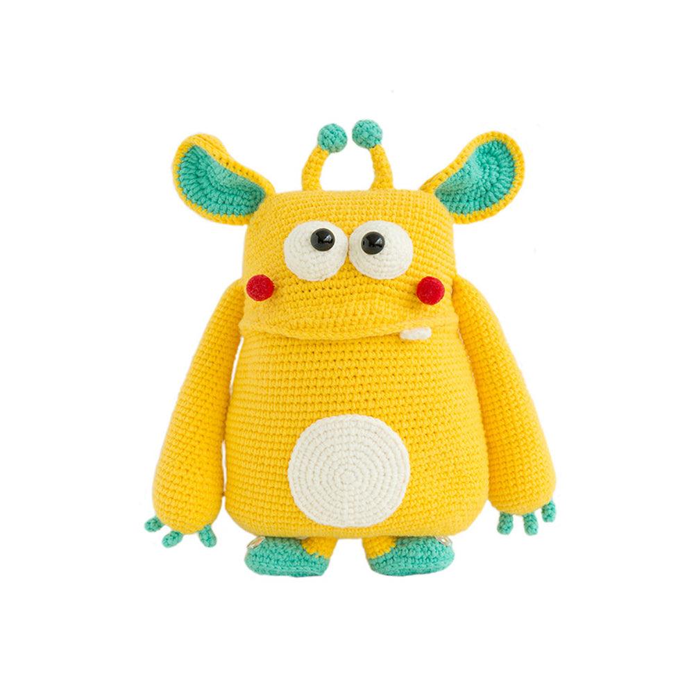 Animal Monster Pillow Blanket Crochet Kit - HiCrochet