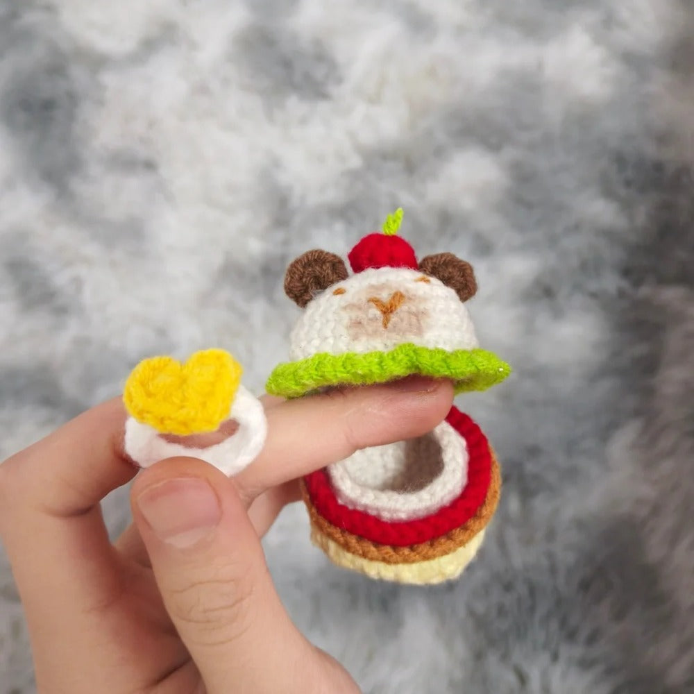 Kapybara Ring Box Crochet Pattern