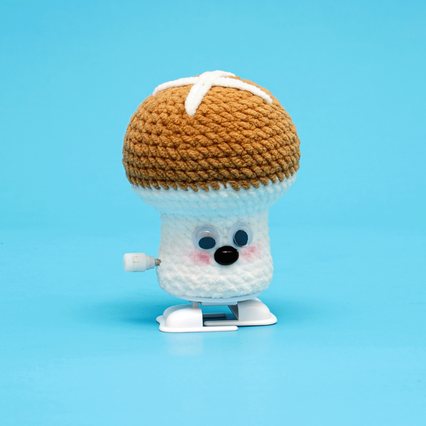 Walking Crafts Knitted Lentinula Edodes Vegetables Crochet Kit - HiCrochet