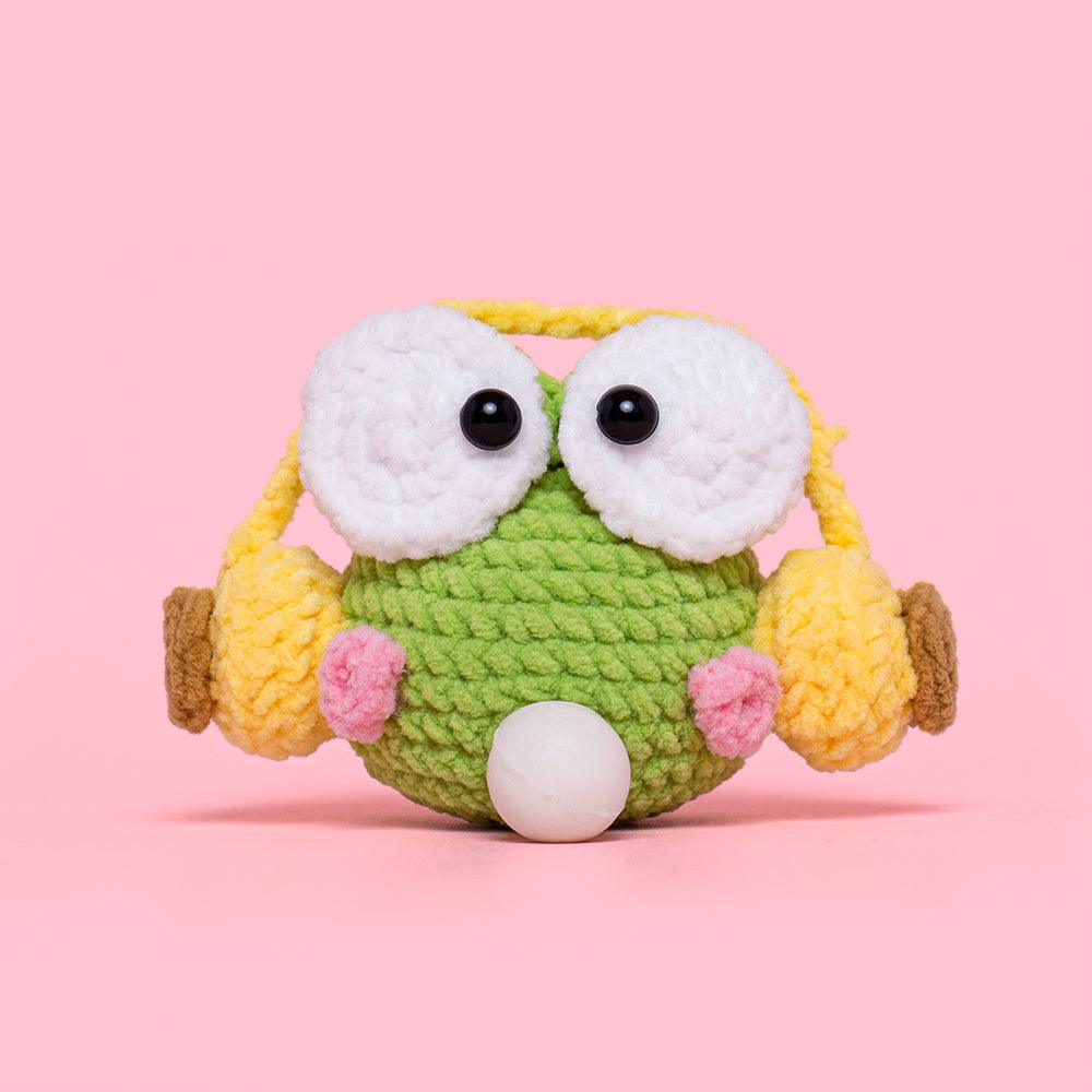 Bubble Frog Crochet Kit With Headphones – HiCrochet