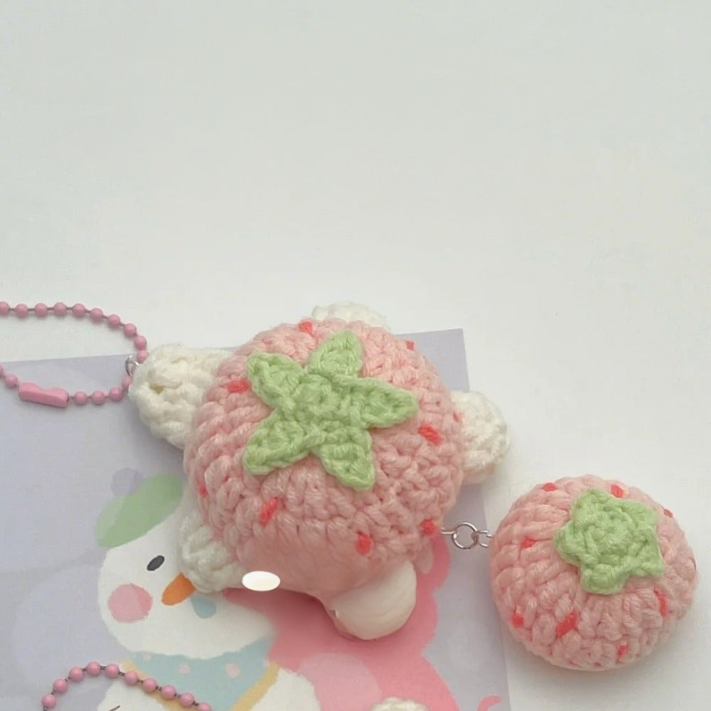 Pink Strawberry Turtle Crochet Pattern