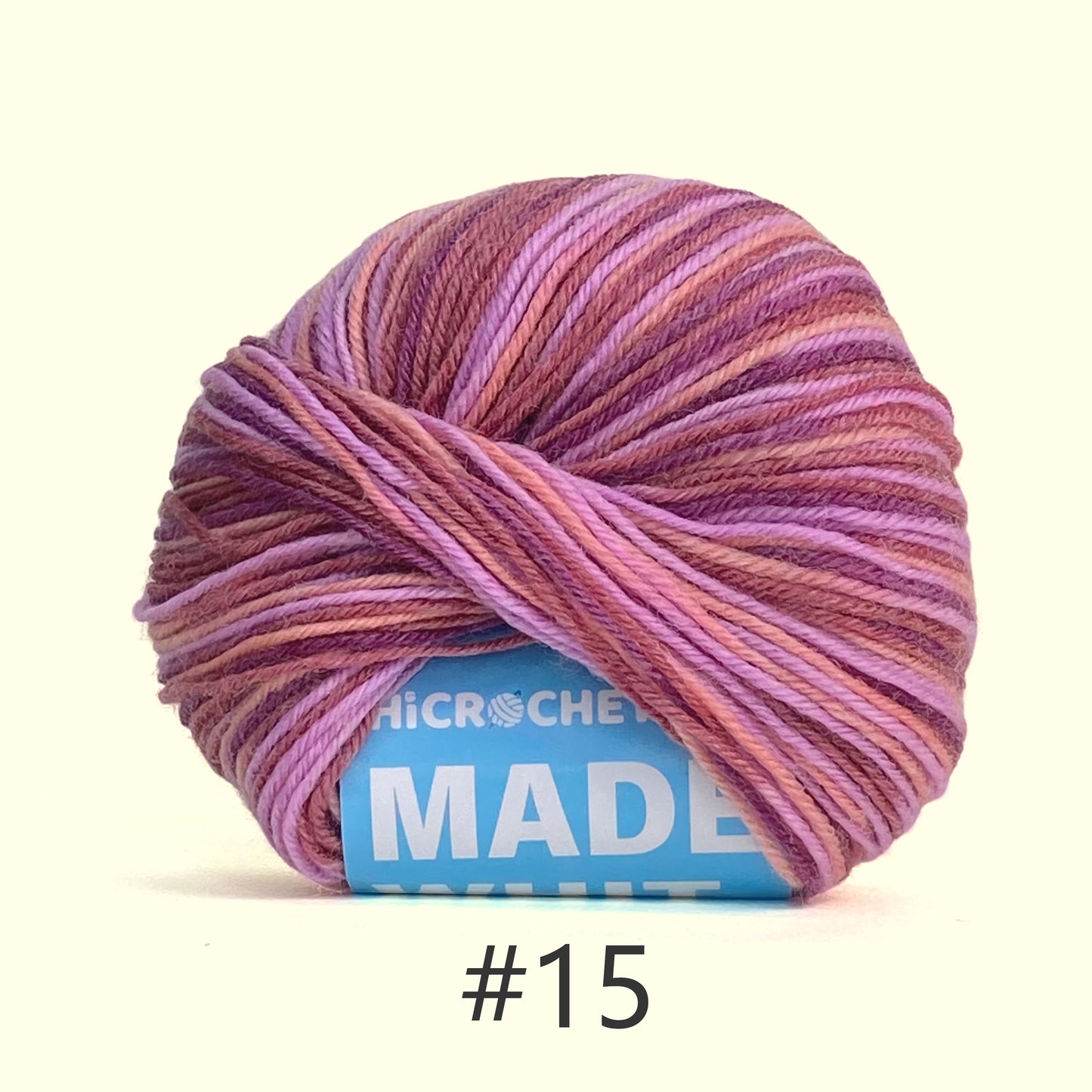 Crochet Yarn DR-5(60% cotton, 40% acrylic & 160m)