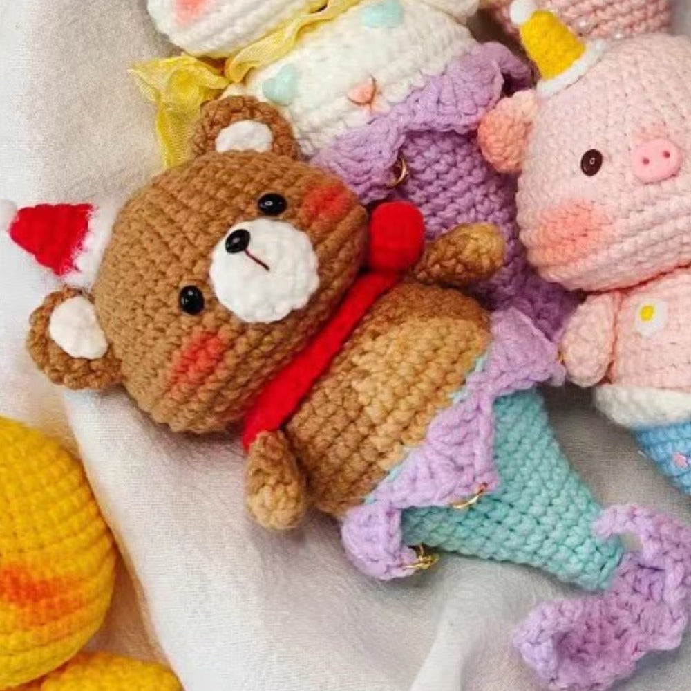 Bear Mermaid Crochet Pattern