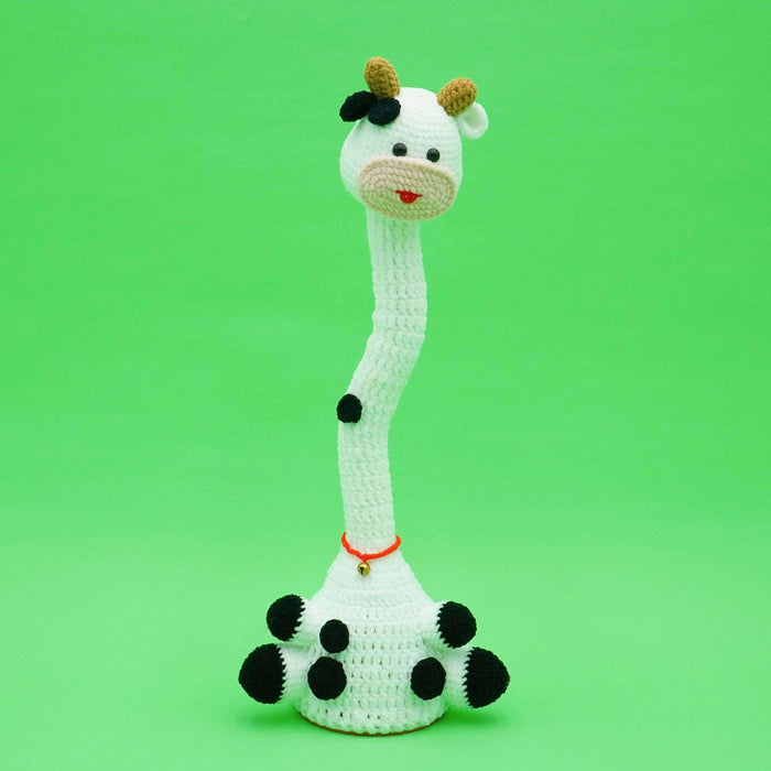 Dancing Cow Animal Can Sing and Dance Cute Crochet Kit