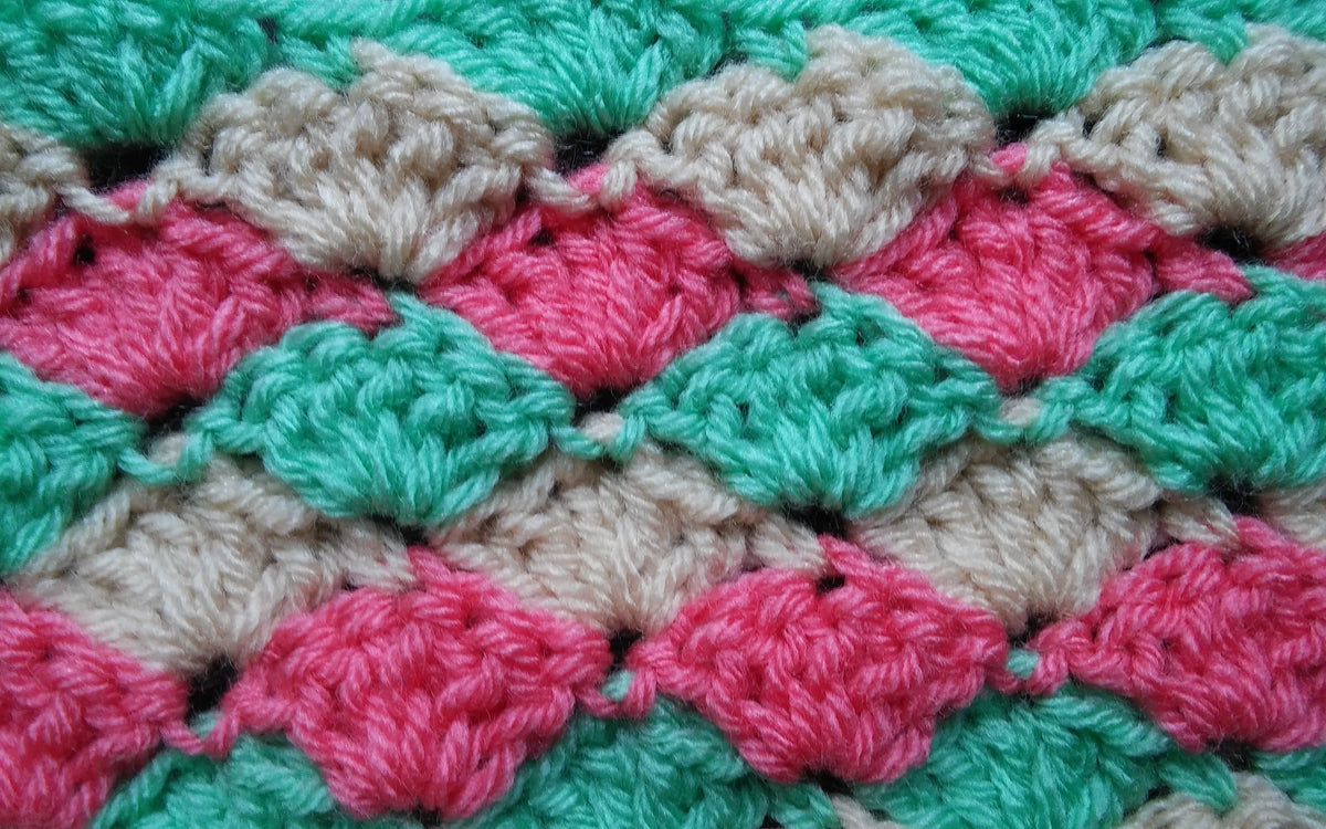 How to Crochet the Ripple Pattern