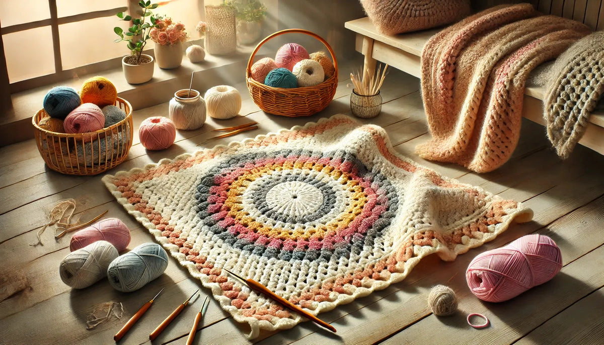 How to Crochet a Border on a Blanket