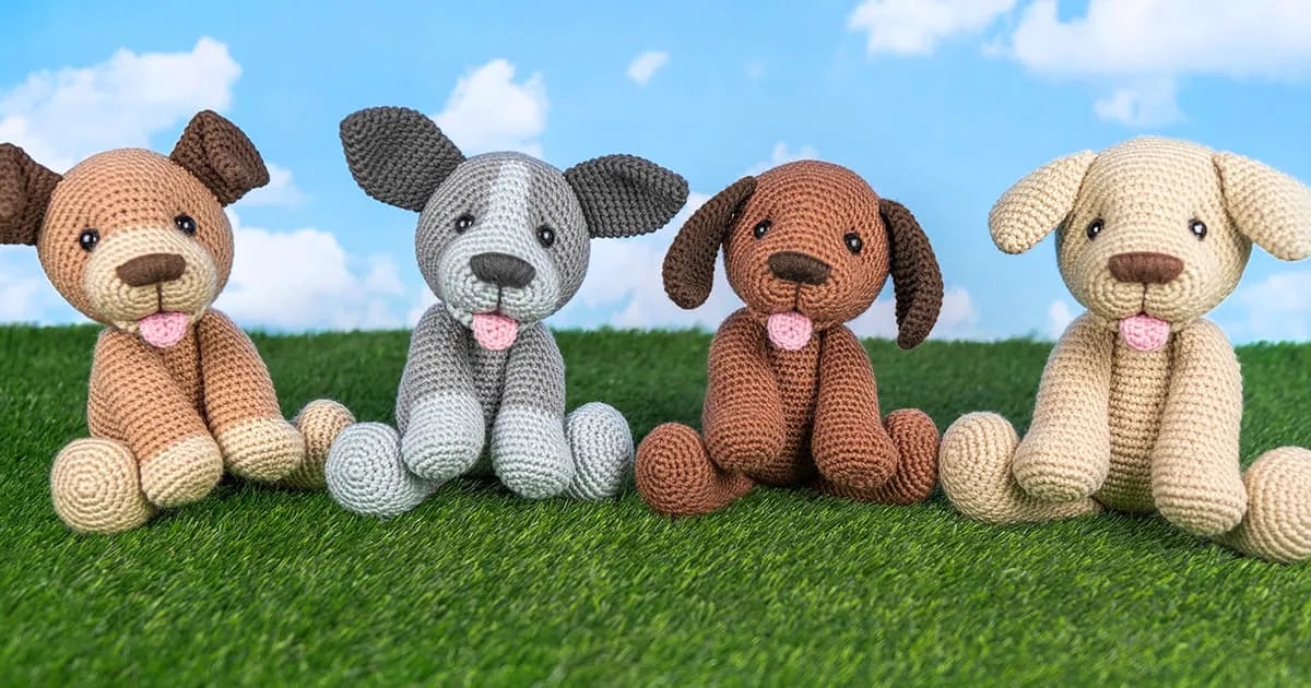 How to Crochet a Dog: Easy Step-by-Step Guide for Beginners โ HiCrochet