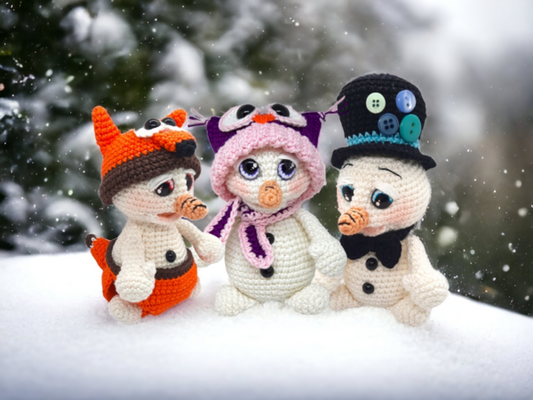 Free Crochet Snowman Patterns