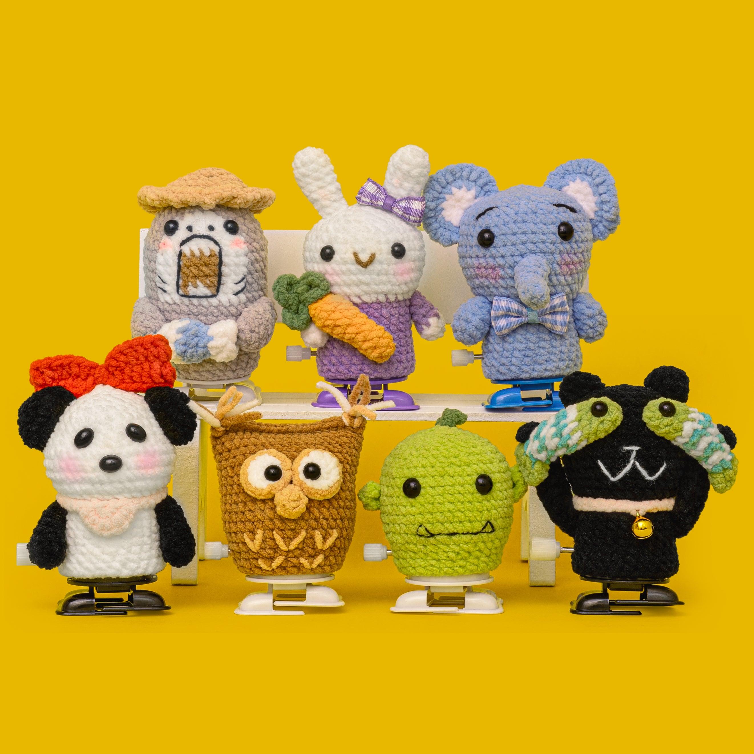 Walking Animal Crochet Kits: Bring Plush Toys to Life with Every Step