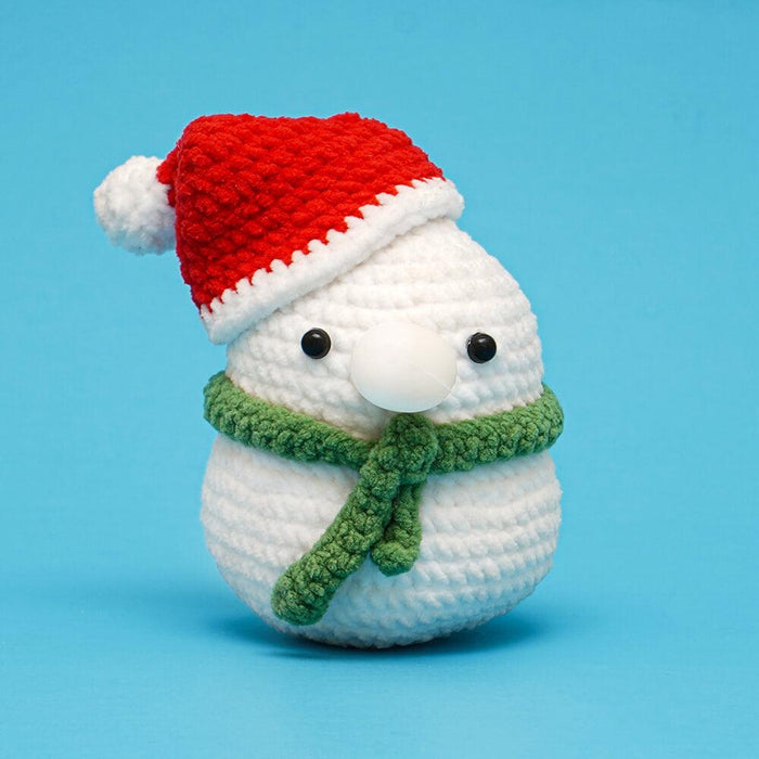 Press Bubble Animals Bubble Snowman Crochet Kit