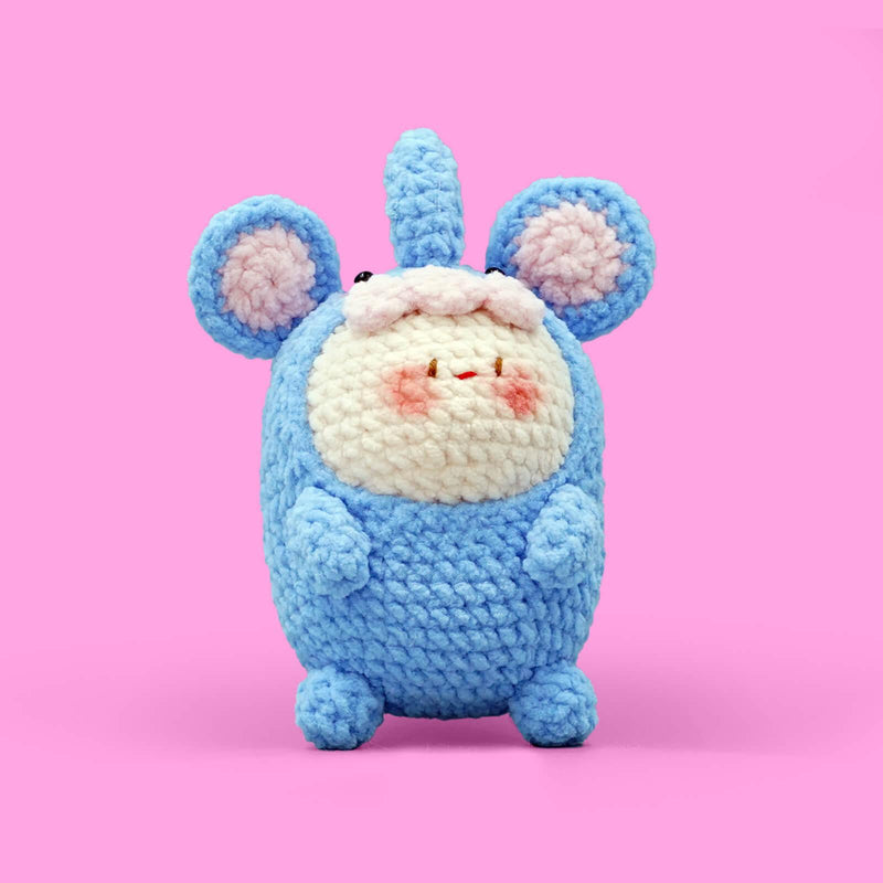 Cute Crochet Animal (pig, elephant, fox, bee, koala, shark and fog) Amigurumi