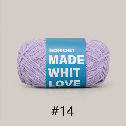 Crochet Yarn MXY-1 (100% polyester & 135m)