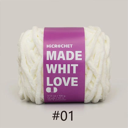 Crochet Yarn BTM-1 (100% polyester & 100 g/pc)