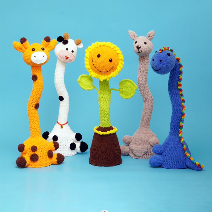 Crochet Kit Dancing Talking Giraffe Smart Toys