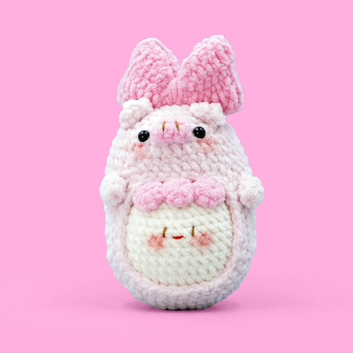 Cute Crochet Animal (pig, elephant, fox, bee, koala, shark and fog) Amigurumi