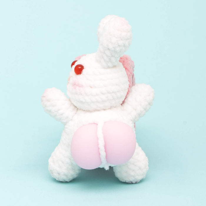 Press Bubble Rabbit with Slap Bracelet Crochet Kit
