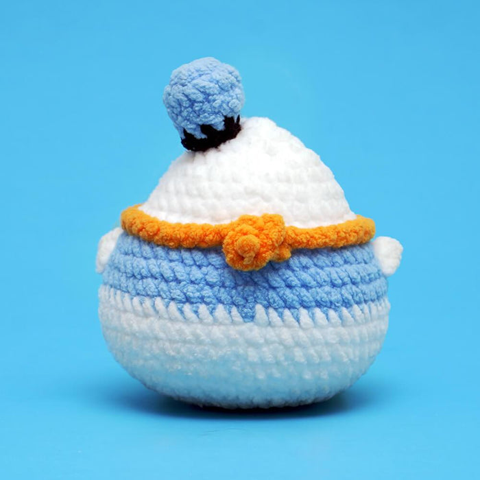 Press Bubble Duck Animal Crochet Kit