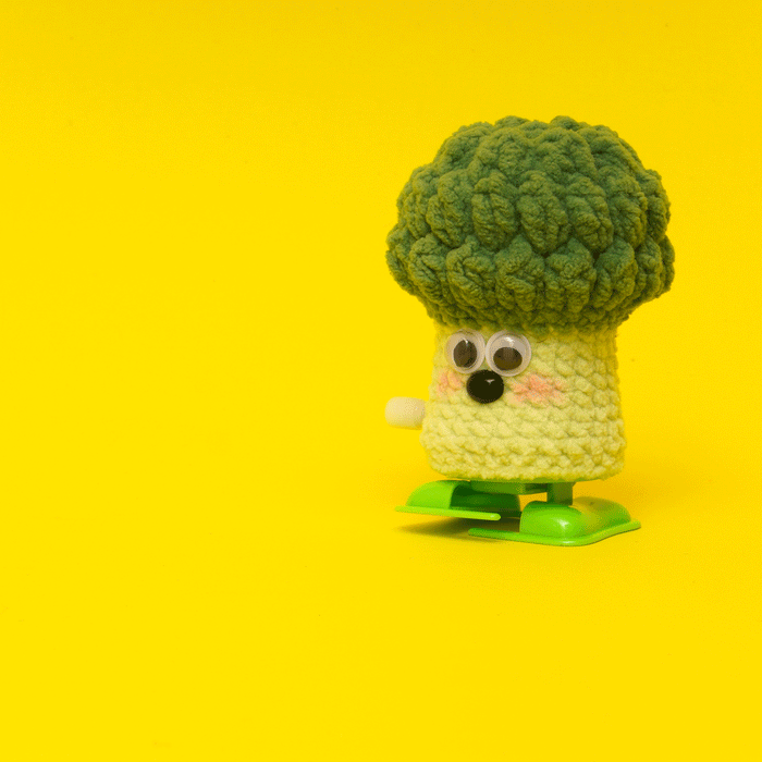 Crochet Kit Vegetarian Lovers Handmade Knitted Crochet Can Walking Vegetable