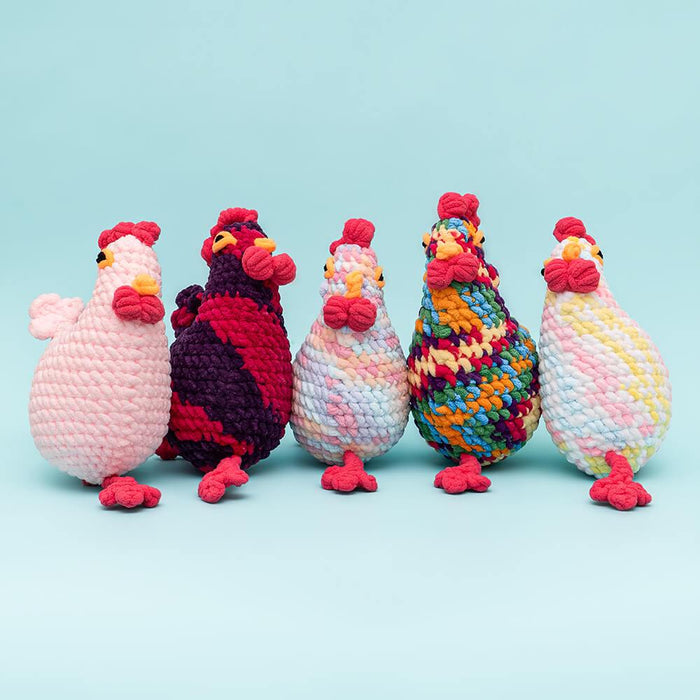Crochet Chunky Chicken Chick Kit