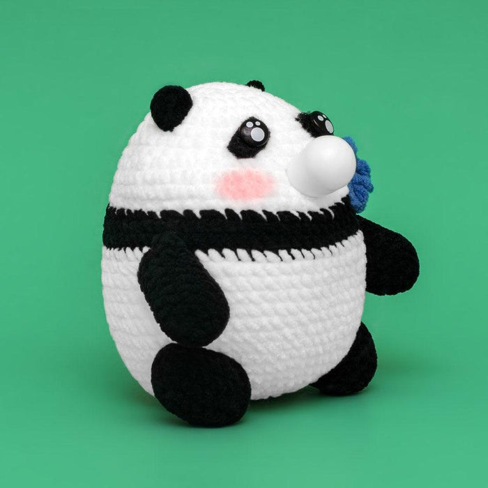 Press Bubble Panda Animal Crochet Kit