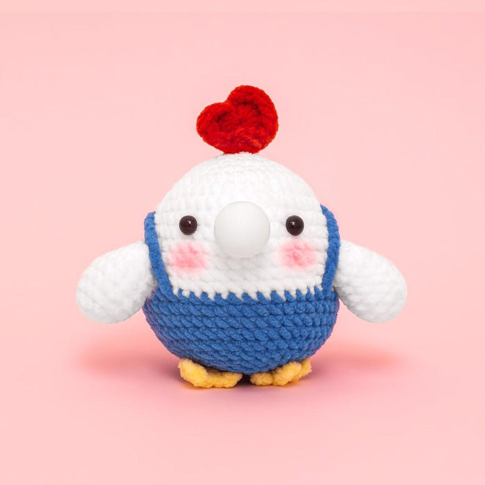 Press Bubble Strap Chicken Crochet Kit