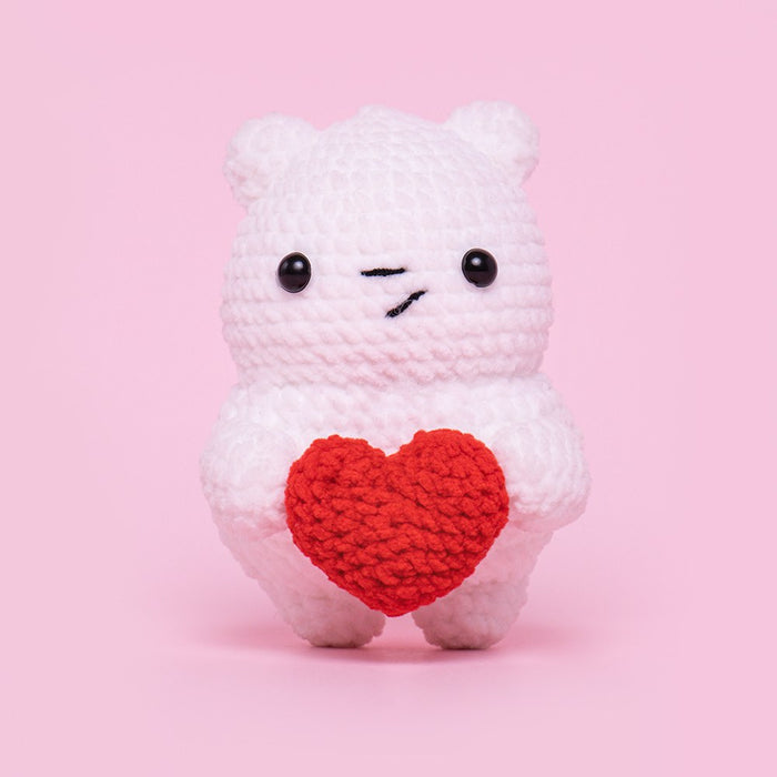 Lovely Love Bear Crochet Kit with Magnet