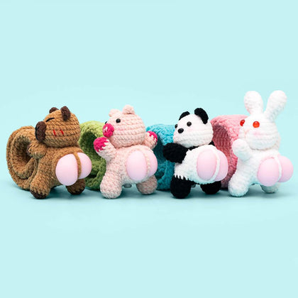 Press Bubble animal with Slap Bracelets Crochet Kit - HiCrochet